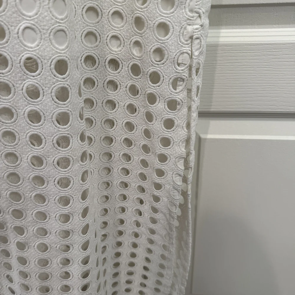NWOT - Anthropologie  White Eyelet Maxi Dress - Picture 8 of 13